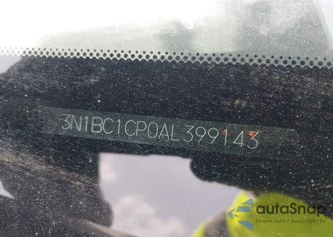 2010 Nissan Versa 1.8S из США, поврежденный, VIN 3N1BC1CP0AL399143